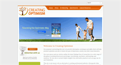 Desktop Screenshot of creatingoptimism.com